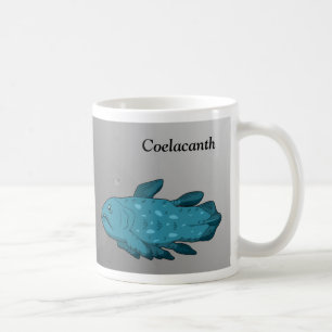 Taza De Café Celacanto de Dibujos Animados