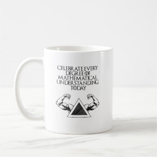 Taza De Café Celebra Cada Grado de Comprensión Matemática