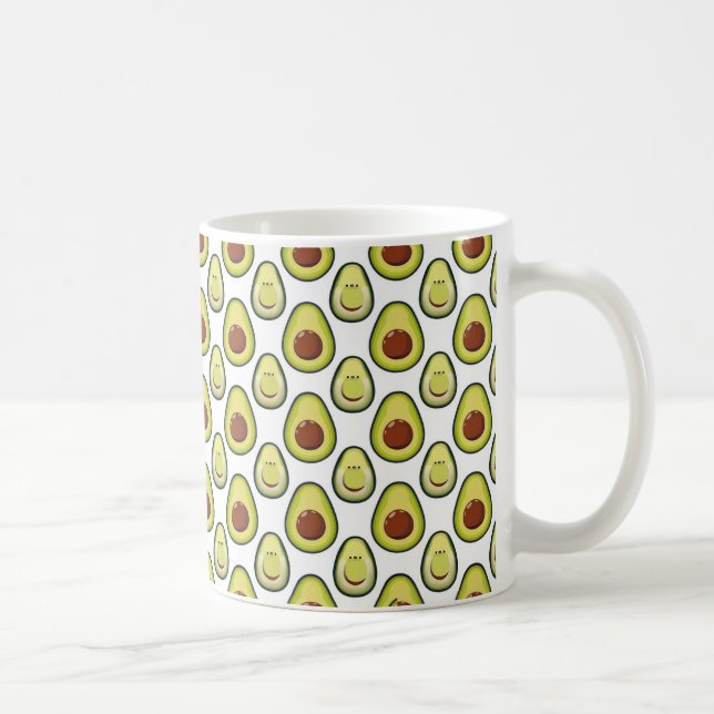 Taza De Café Celebra tu amor por los aguacates (Derecha)
