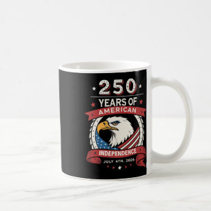 Taza De Café Celebración 250 En Eeuu - 250 Años De Indio Estado