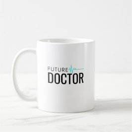 Taza De Café Celebración de graduación de futuro médico