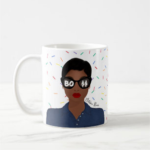 Taza De Café Celebración de jefe Agregar nombre afroamericano
