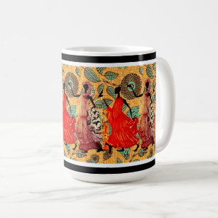 Taza De Café Celebración de Kwanzaa • Baile Afrocentrico