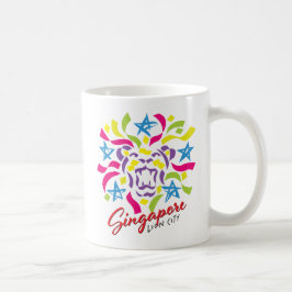 Taza De Café Celebración de la ciudad de los leones en Singapur