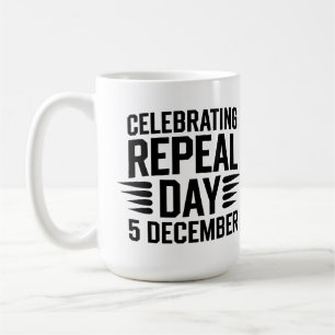 Taza De Café Celebración de la derogación Día 5 de diciembre