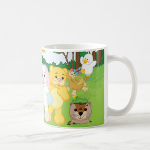 Taza De Café Celebración de la primavera en el parque de