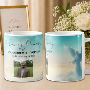 Taza De Café Celebración de la vida de los ángeles del cielo Fo