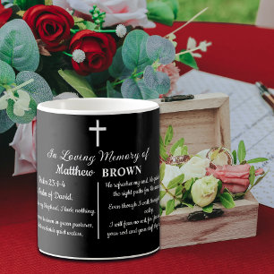 Taza De Café Celebración de la vida Versículo de la Biblia Recu