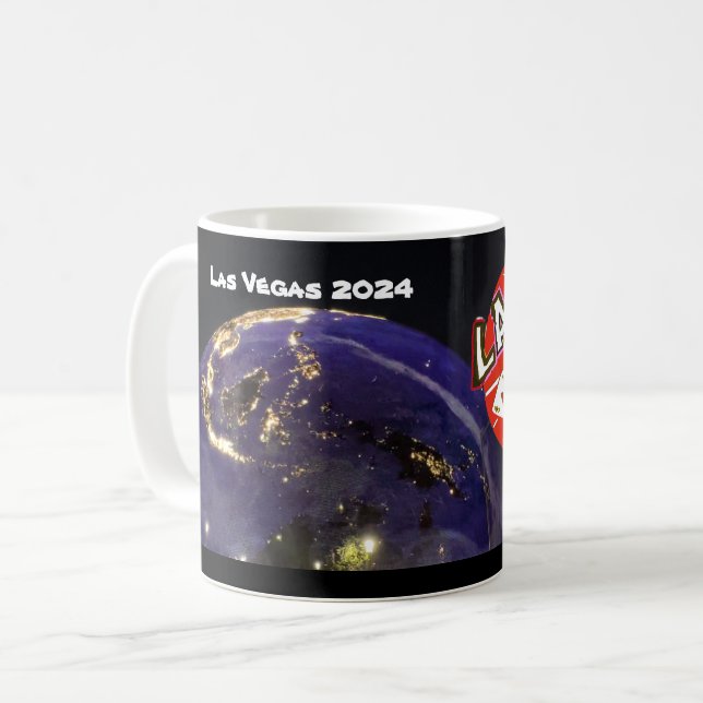 Taza De Café Celebración de Las Vegas (Anverso izquierdo)