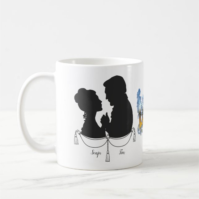 Taza De Café Celebración de San Valentín-pareja (Izquierda)