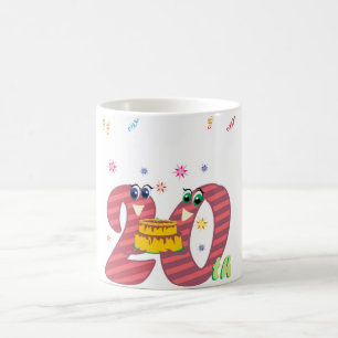 Taza De Café celebración de veinte años