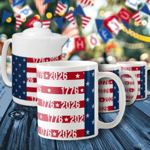 Taza De Café Celebración del 250 aniversario de América 1776 20