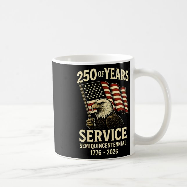 Taza De Café Celebración del 250 aniversario de Estados Unidos  (Derecha)