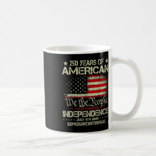 Taza De Café Celebración del 250 aniversario de los Estados Uni