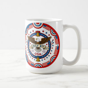 Taza De Café Celebración del 4 de julio