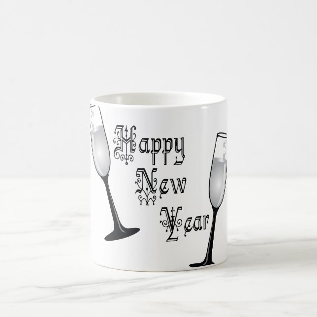 Taza De Café celebración del Año Nuevo 2018 (Centro)