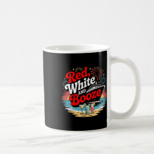 Taza De Café Celebración del viaje en crucero de ron rojo blanc