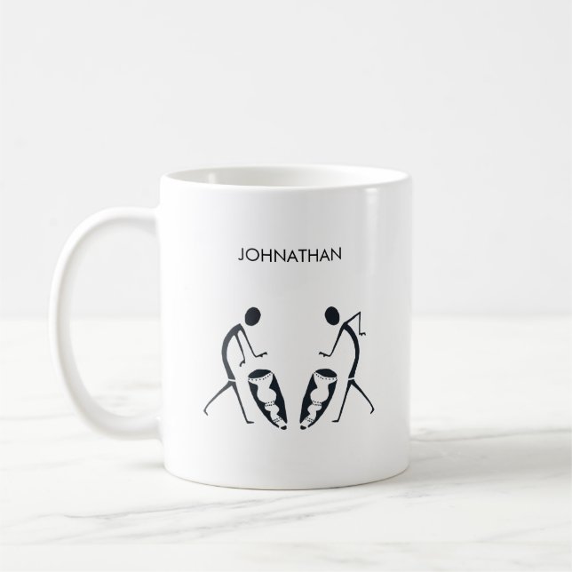 Taza De Café Celebración elegante e impresionante (Izquierda)