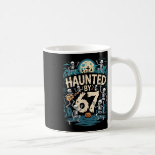 Taza De Café Celebración Embrujada Seis Siete 6 7 Meme 67 Mano