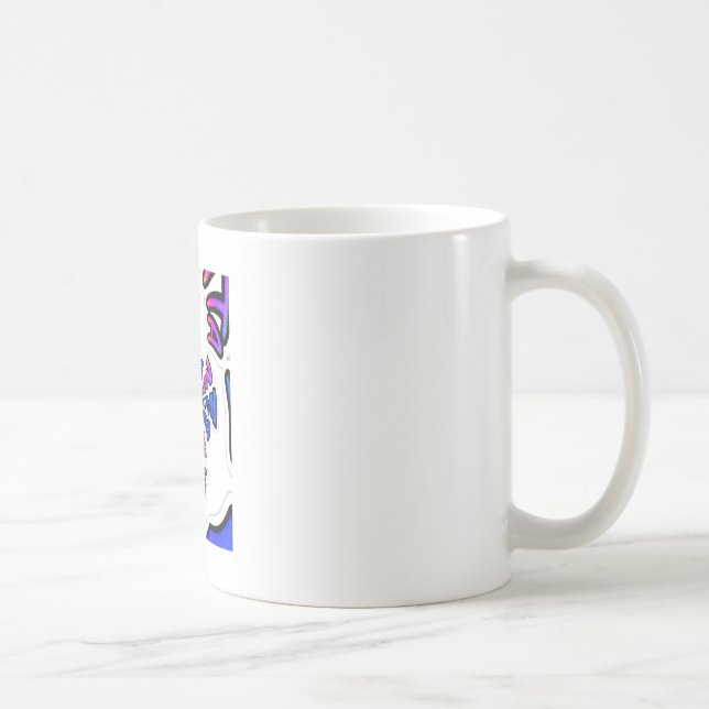 Taza De Café Celebración en EEUU: Bonito texto divertido y arte (Derecha)