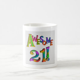 Taza De Café celebración veinte el impresionante