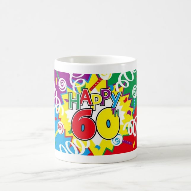 Taza De Café celebrando 60 años de joven (Centro)