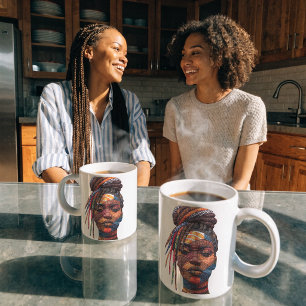 Taza de café Celebrando a las mujeres negras
