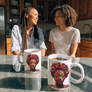 Taza de café Celebrando a las mujeres negras