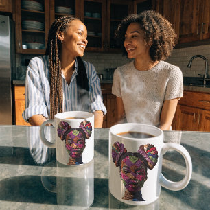 Taza de café Celebrando a las mujeres negras