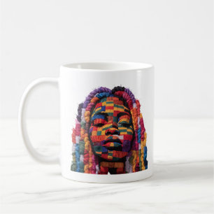 Taza de café Celebrando el Arte de las Mujeres Qui