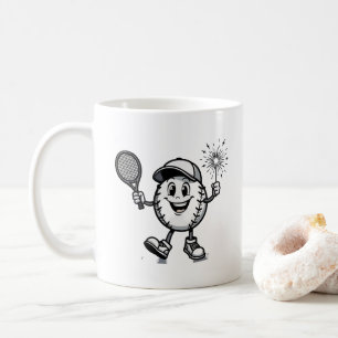 Taza De Café Celebrando el deporte con un giro