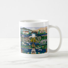 Taza De Café Celebrando el desfiladero del río Columbia