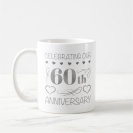 Taza De Café Celebrando nuestro 60 aniversario
