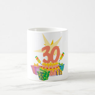 Taza De Café celebrando treinta años de joven