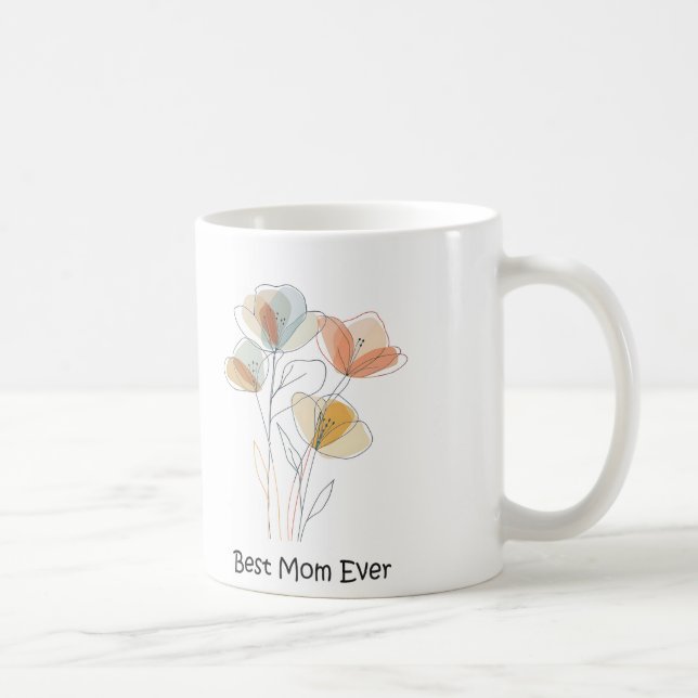 Taza De Café 🌸 Celebrar a mamá este Día de la Madre! 🌸 (Derecha)