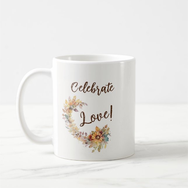 Taza De Café Celebrar el amor (Izquierda)