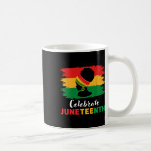 Taza De Café Celebrar el decimocuarto Bun de las mujeres negras