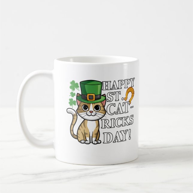 Taza De Café Celebrar el Día de San Catrick (Izquierda)