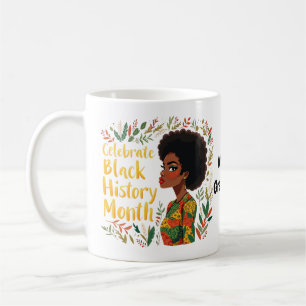 Taza De Café Celebrar el Mes de la Historia Negra Honrar a los
