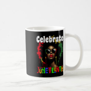 Taza De Café Celebrar el suceso de las Camisas Africanas Negras