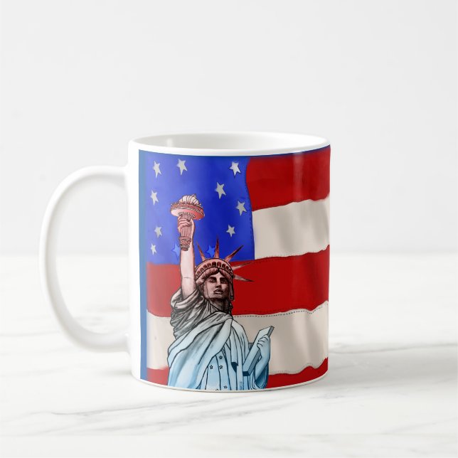 Taza De Café Celebrar la libertad (Izquierda)