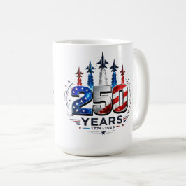 Taza De Café Celebrar USA 250 años