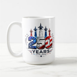 Taza De Café Celebrar USA 250 años