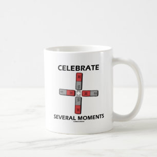 Taza De Café Celebrar Varios Momentos (Momento Cuadrupolar)