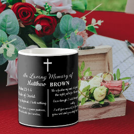 Taza De Café Celebration Of Life Bible Verse Funeral Keepsake