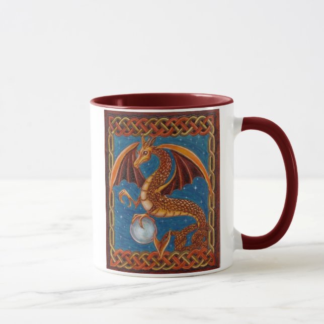 Taza de café celestial del dragón (Derecha)