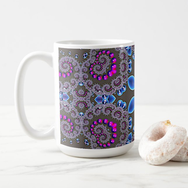 Taza De Café Celestial Whirl (Con donut)
