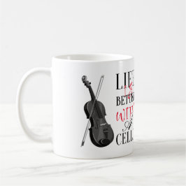 Taza De Café Cello cita a Mug