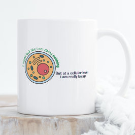Taza De Café Cellularmente ocupado