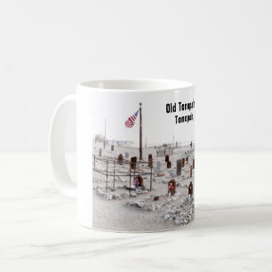 Taza De Café Cementerio antiguo de Tonopah, NV